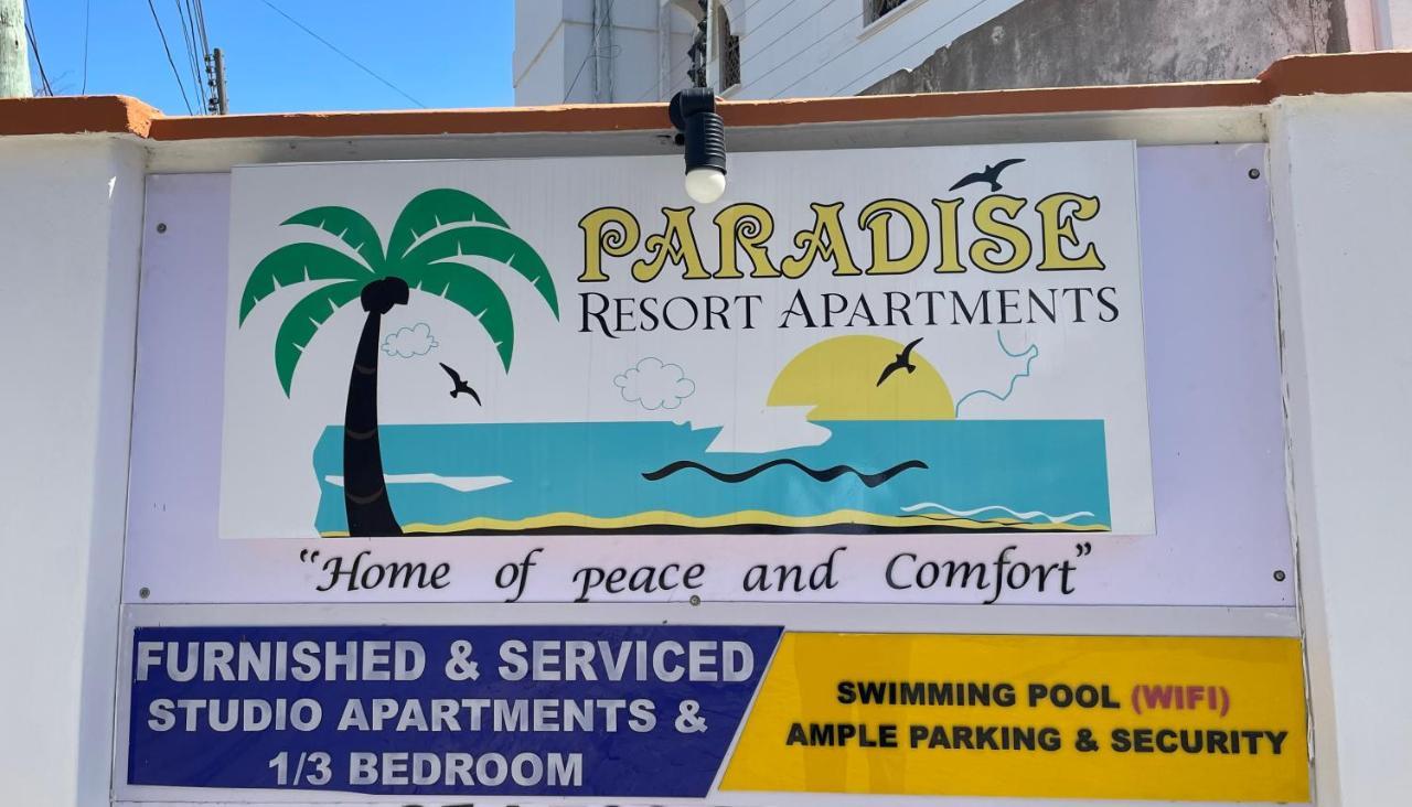 Paradise Resort Apartments Nyali Beach Exterior foto